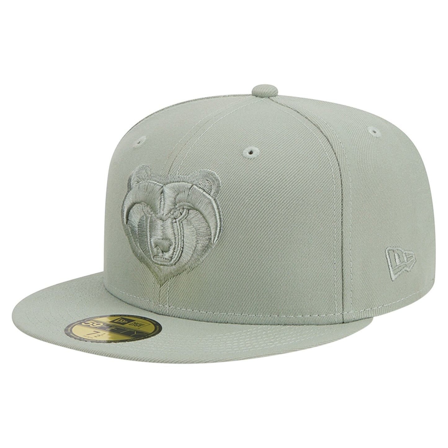 Memphis Grizzlies New Era Sage Color Pack 59FIFTY Fitted Hat - Light Green