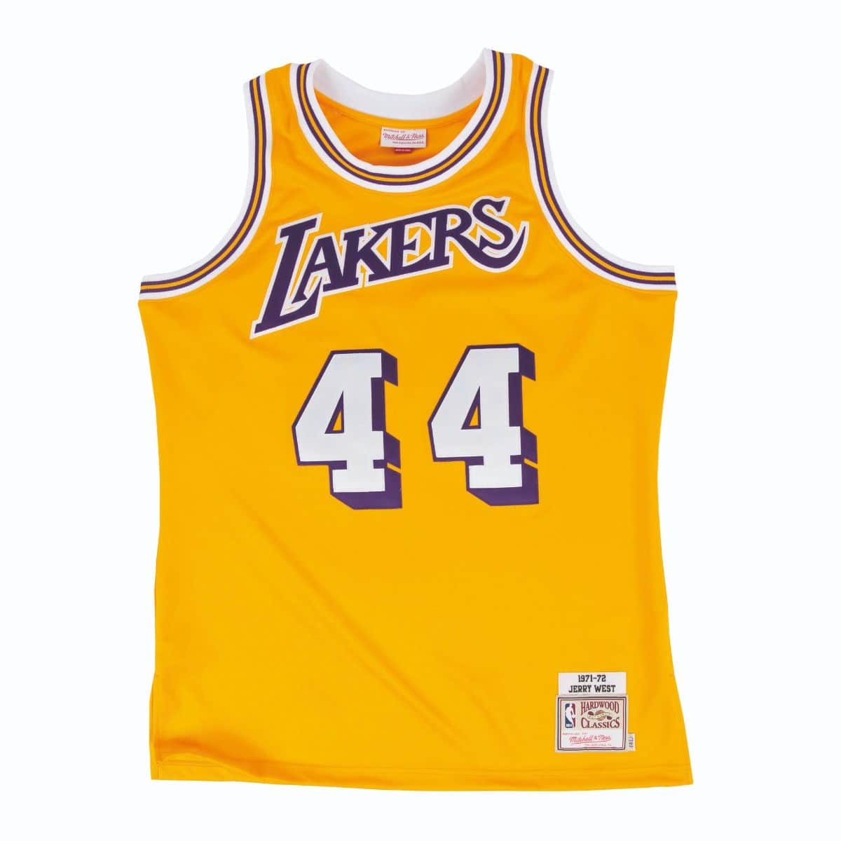 Authentic Jersey Los Angeles Lakers 1971-72 Jerry West