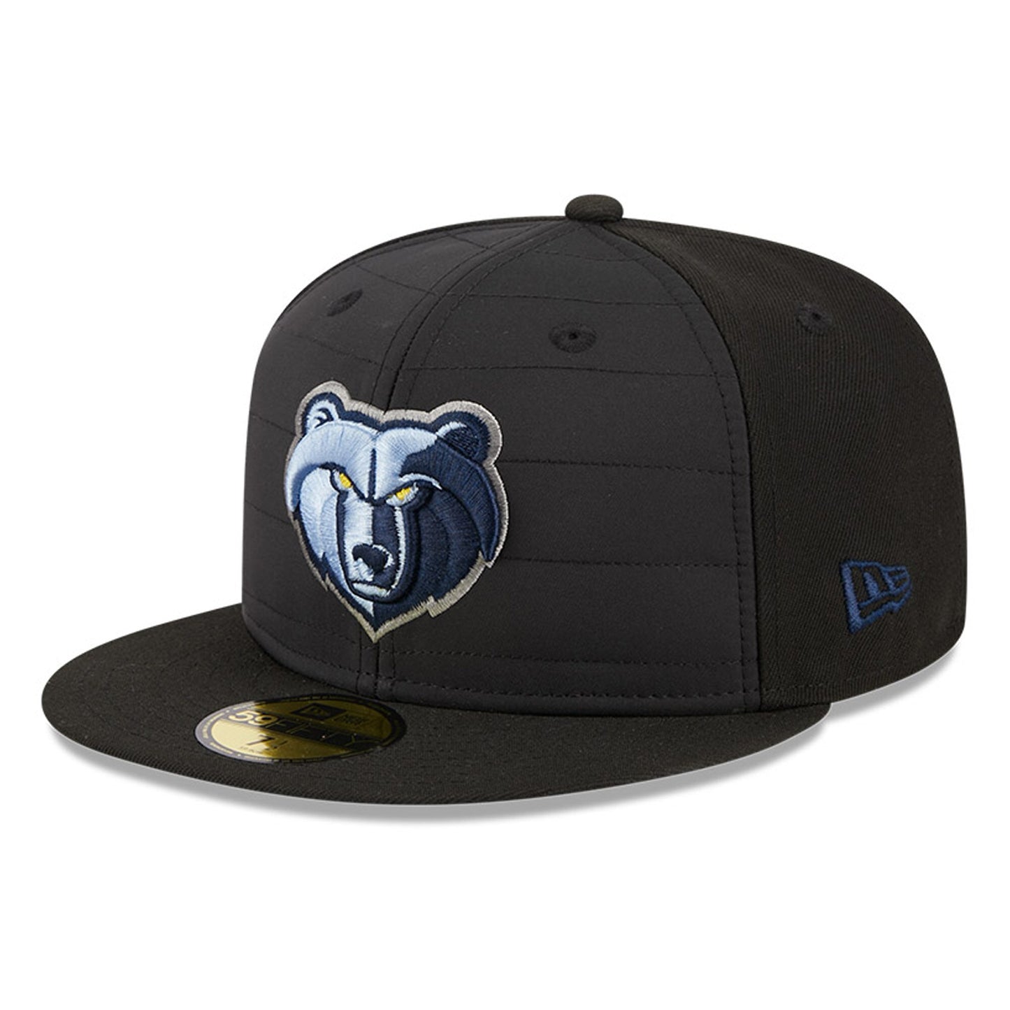 Memphis Grizzlies New Era Quilted 59FIFTY Fitted Hat - Black