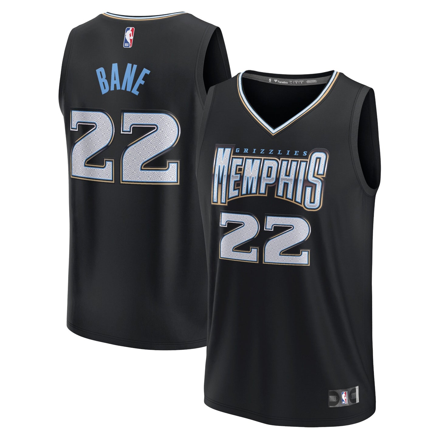Desmond Bane Memphis Grizzlies Fanatics Branded 2022/23 Fastbreak Jersey - City Edition - Black